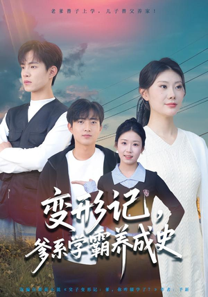 变形记，爹系学霸养成史（73集）每天分享短剧