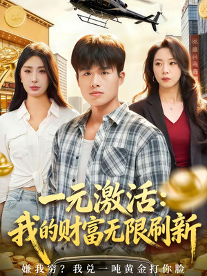 一元激活：我的财富无限刷新（80集）越看越好看短剧