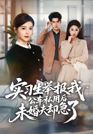 实习生举报我公车私用后，未婚夫却急了（70集）温柔追捕短剧