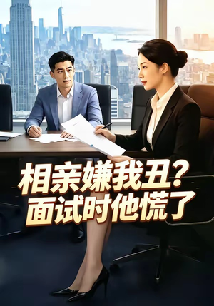 相亲嫌我丑？面试时他慌了（40集）上热门短剧