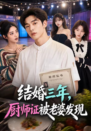 结婚三年，厨师证被老婆发现（86集）追短剧关注我