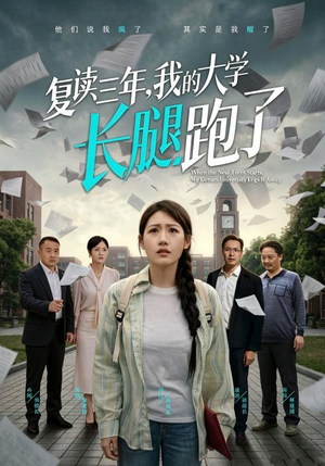 复读三年，我的大学长腿跑了（60集）爆火短剧追不停