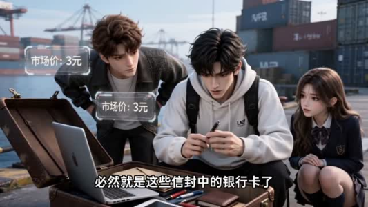 集装箱盲盒，海外开箱狂揽百亿宝藏第二季（61集）热门短剧推广